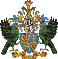 Emblem of Saint Lucia