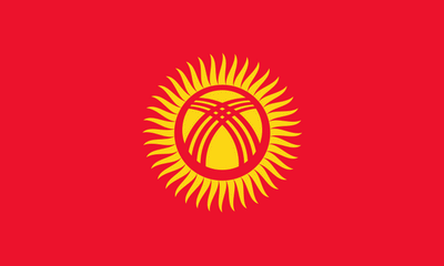 Flag of Kyrgyzstan