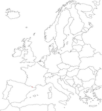 Andorra on the map