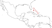 Bahamas on the map
