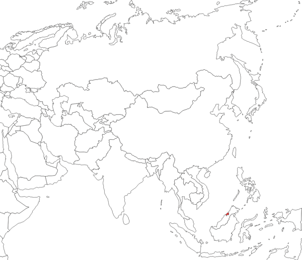 Brunei on the map