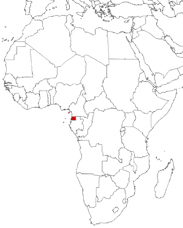 Equatorial Guinea on the map