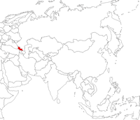 Georgia on the map