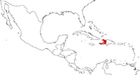 Haiti on the map