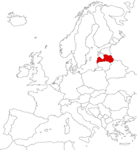 Latvia on the map