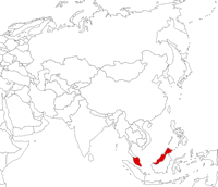 Malaysia on the map