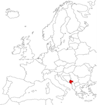 Montenegro on the map