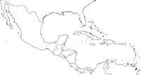 Saint Lucia on the map