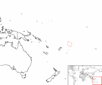 Samoa on the map