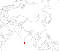 Sri Lanka on the map